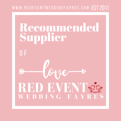 We are a recommended supplier of Love Red Event Wedding Fayres