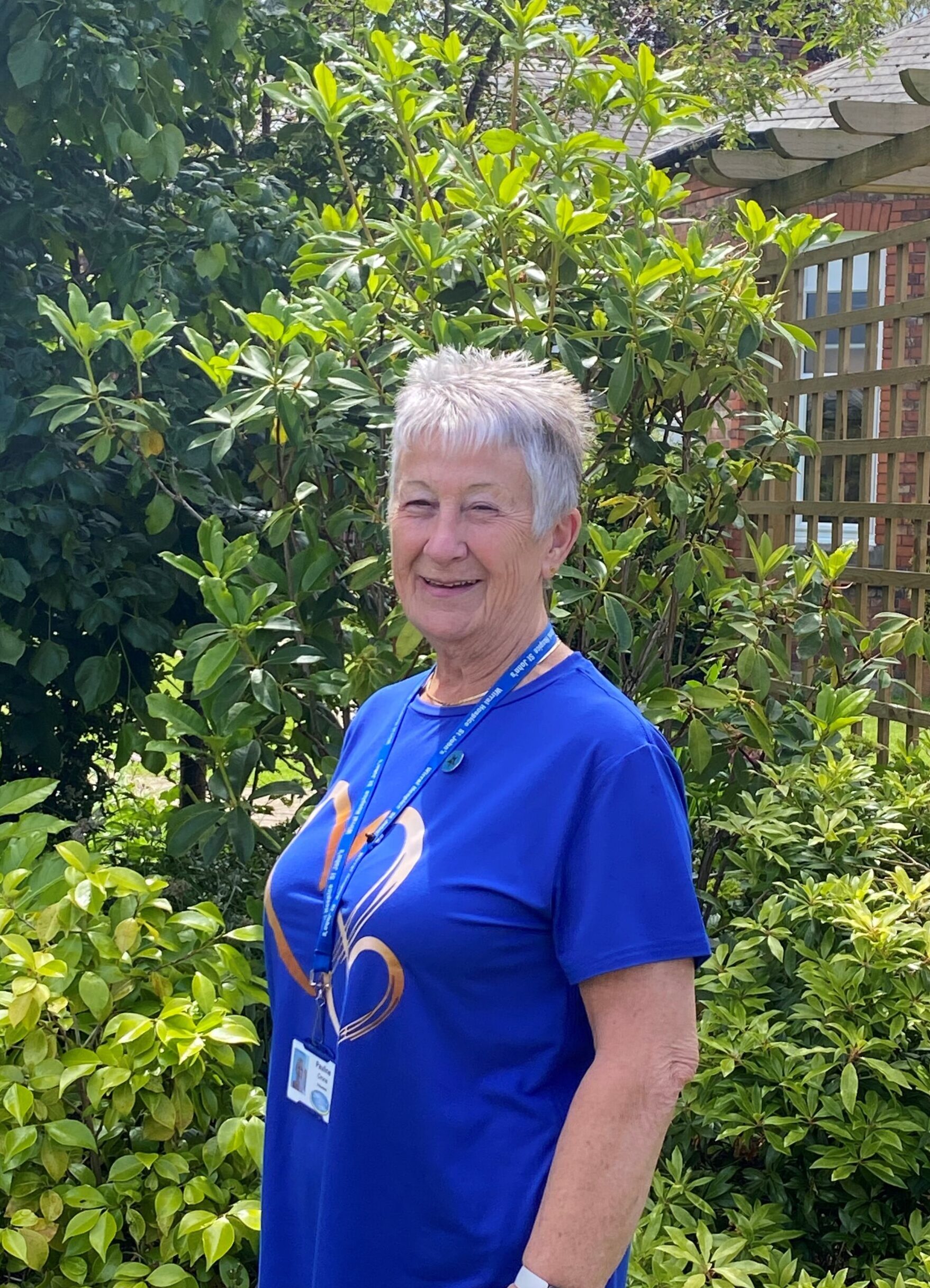 Meet volunteer Pauline. It’s Friday that she loves! Wirral Hospice